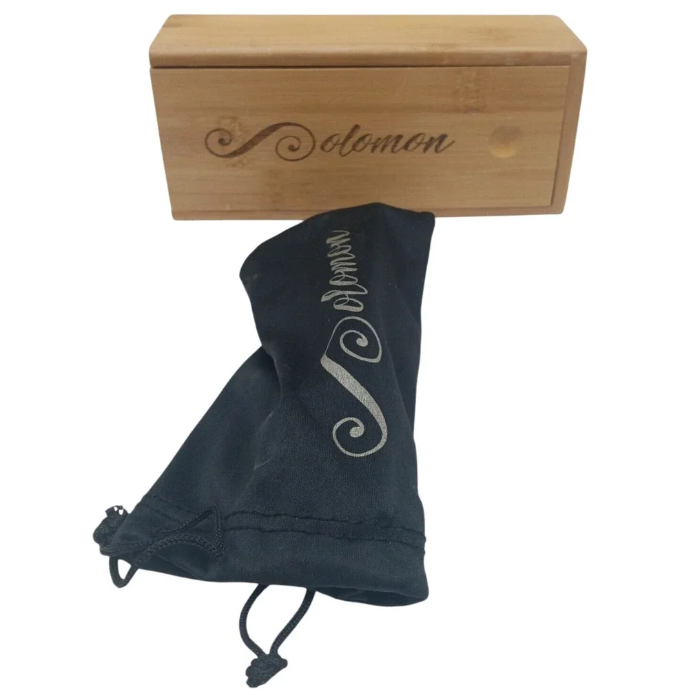 Salomon Sunglasses Solomon Wood Grain‎ Polarized + Wood Case